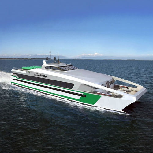 Ferry à passagers catamaran - 3500 H2 FCAT - ARESA SHIPYARD - en composite / PRV