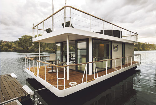 Bateau maison hors-bord - No1 Living 40' - HOUSEBOAT s.r.o.