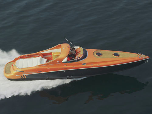 Vedette in-bord - 12.90 RS - Albatro International Srl - open / à double console / avec cabine
