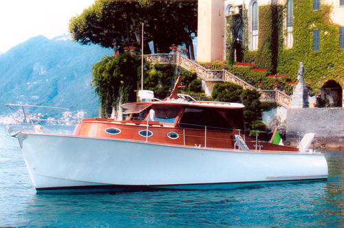 Vedette in-bord - LOBSTER - Colombo Leopoldo - diesel / bimoteur / à cockpit fermé