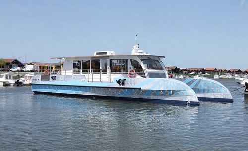 Bateau promenade - GREENBOAT-CAT® - DUBOURDIEU - catamaran / in-bord / en aluminium