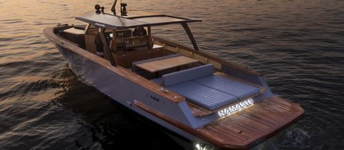 Vedette in-bord - NAMASTE® - DUBOURDIEU - bimoteur / open / à console centrale