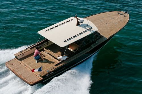 Vedette in-bord - PICNIC CABIN® - DUBOURDIEU - diesel / bimoteur / hard-top