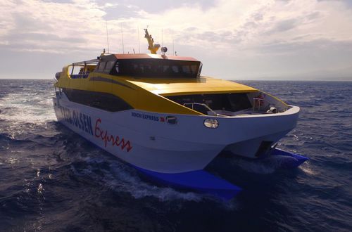Navire à passagers catamaran - BENCHI EXPRESS - Drassanes Dalmau, S.A - pour excursion touristique