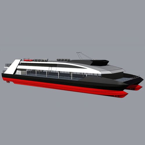 Navire à passagers Ro-Pax - DALMAU 50 - Drassanes Dalmau, S.A - catamaran