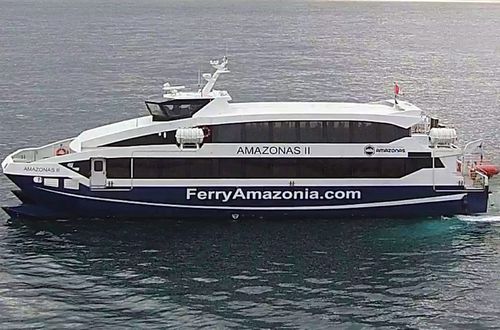 Navire à passagers de croisière - HSC FERRY AMAZONAS II - Drassanes Dalmau, S.A - catamaran / RINA