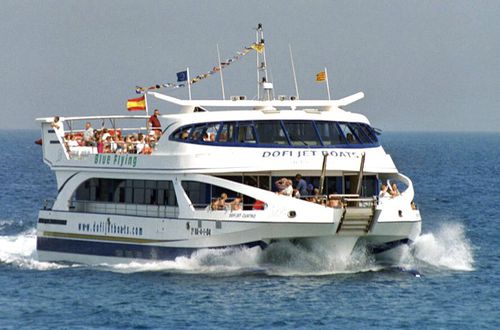 Navire à passagers de croisière - Dofi Jet Cuatro - Drassanes Dalmau, S.A - catamaran