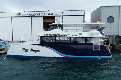 Bateau à passagers - NEW MAGIC - Drassanes Dalmau, S.A - catamaran / in-bord