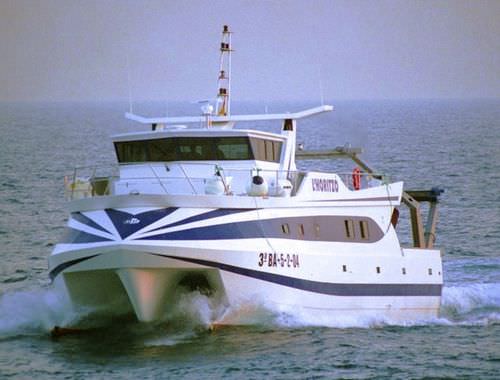 Navire de pêche professionnelle chalutier - L'HORITZÓ - Drassanes Dalmau, S.A - catamaran