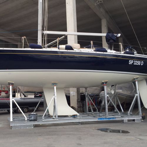 Ber pour voilier - SET Ton. 30 8LP  - Naval Tecno Sud - inclinaison réglable / transportable