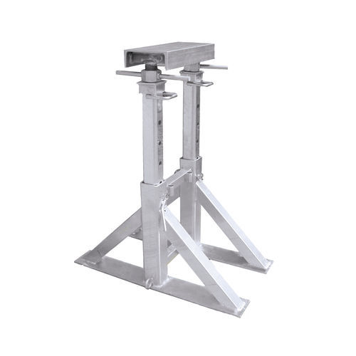 Pied de mise sur cale pour bateau à moteur - TAR2T 05 h. 10/15 - Naval Tecno Sud - ajustable / pour quille / galvanisé
