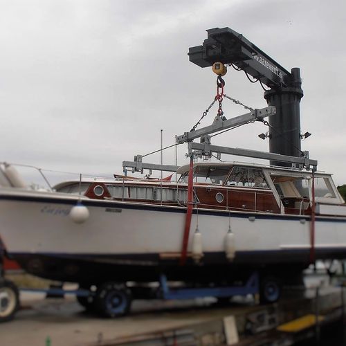Palonnier monopoutre pour bateau - H-Bar - Naval Tecno Sud
