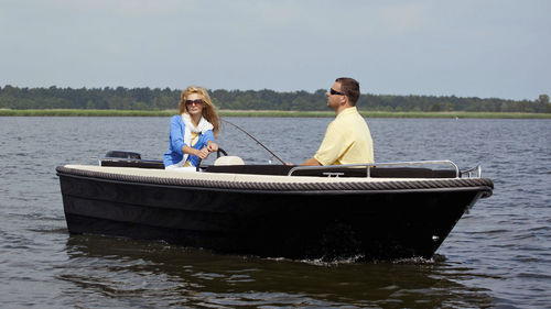 Runabout hors-bord - Admiral 420 - Admiral Boats S.A. - électrique / à double console / max. 6 personnes