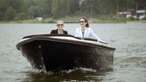 Runabout hors-bord - Admiral 421 - Admiral Boats S.A. - électrique / à double console