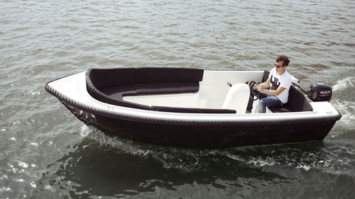 Runabout hors-bord - Admiral 470 XL - Admiral Boats S.A. - électrique / à double console / max. 6 personnes
