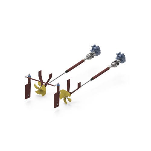 Système de propulsion pour yacht - Pleasure - Blokland Cooling & Propulsion - hybride diesel-électrique / électrique