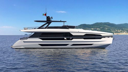 Motor-yacht de croisière - 950 - PERMARE SRL - classique / à fly / IPS