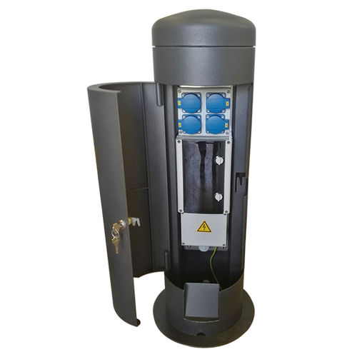 Borne d'éclairage - BOMBER  - New VMR SRL - de distribution / pour ponton / en acier inoxydable