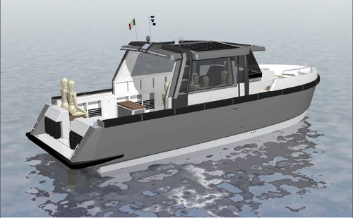 Bateau taxi - EC 30 WATER TAXI - ETHOS - hybride diesel-électrique