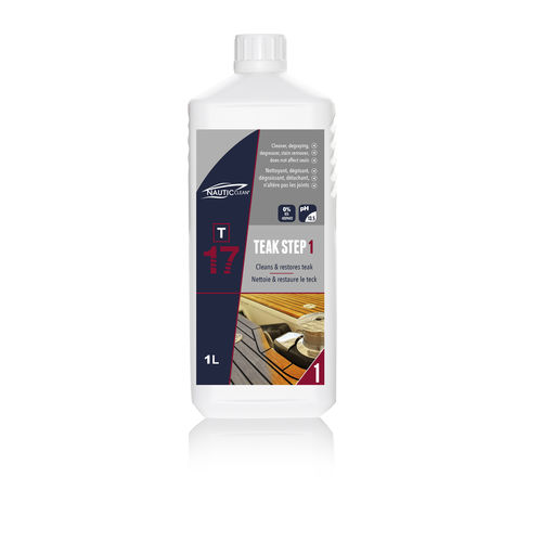 Nettoyant pour teck -  17 STEP 1 - NAUTIC-CLEAN - pour bateau