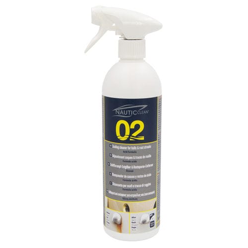 Nettoyant pour coque - 02 - NAUTIC-CLEAN - inox / pour bateau / pour chantier naval