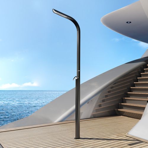 Douche pour yacht - Dream Carbon Y SB BC M - Inoxstyle - en acier inox / en carbone / pour ponton