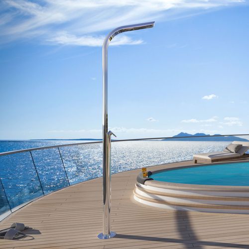 Douche pour yacht - Dream Yacht Y SB BC M - Inoxstyle - en acier inox / pour ponton / pour bateau