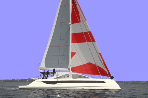 Sailing-yacht catamaran - Class 6 - O-Yachts - de croisière / 3 cabines / à cockpit ouvert