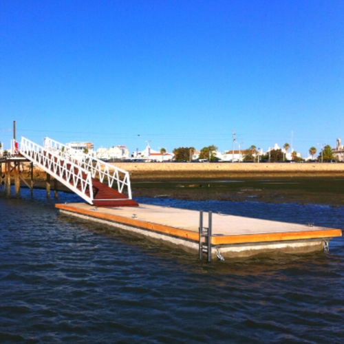 Ponton flottant - PFC 3012 - Lindley Marinas - d'amarrage / pour marina / pour port