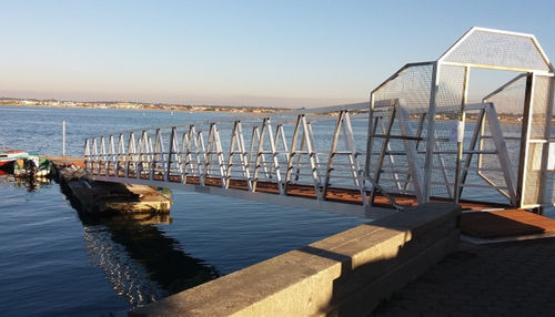 Passerelle pour marina - ALPF - Lindley Marinas - manuelle