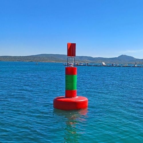 Bouée de balisage - B1600S - Lindley Marinas - pour terminal portuaire / en polyéthylène / en inox