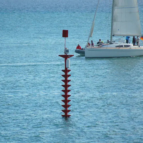 Bouée de balisage - Articulated  - Lindley Marinas - pour terminal portuaire / en acier / en polyéthylène