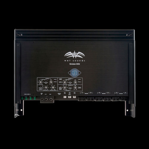 Amplificateur audio - SD6 - Wet Sounds - marin / 6 canaux