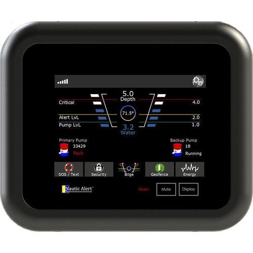 Tableau de commande et de contrôle système de Surveillance & Tracking - Insight X2 - Nautic Alert - pour bateau / pour yacht / pour voilier