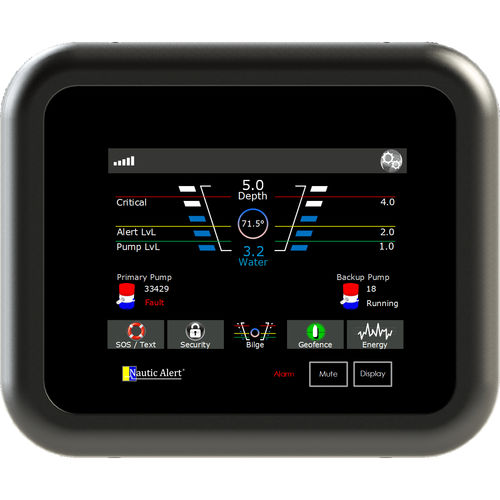 Tableau de commande et de contrôle pour bateau - X3 - Nautic Alert - système de Surveillance & Tracking