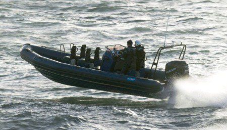 Bateau de surveillance - 8.0 Law Enforcement - SMART OWN - hors-bord / GRP / bateau pneumatique semi-rigide