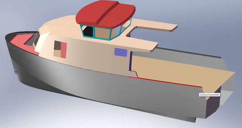 Bateau de recherche scientifique - MARTINEZ CONSTRUCTIONS NAVALES - hors-bord / en polyester