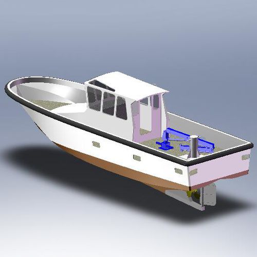 Bateau de lamanage - MARTINEZ CONSTRUCTIONS NAVALES - in-bord / diesel
