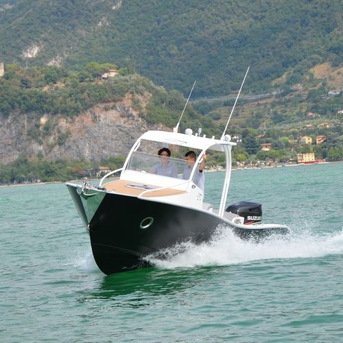 Walkaround en aluminium - 25 WA - NAUTICA CANCELLI CESARE - hors-bord / à console centrale / open