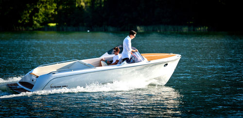 Runabout in-bord - Eclipse 580 - Boote Marian GmbH - à double console / open / traditionnel
