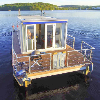 Bateau maison catamaran - SUPER SPA  - HOUSEBOAT - hors-bord / max. 4 personnes