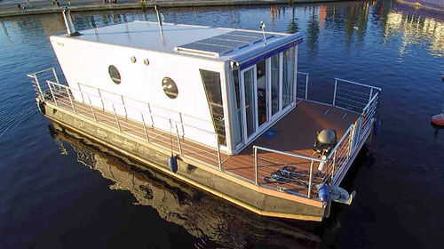 Bateau maison catamaran - STANDARD  - HOUSEBOAT - hors-bord / max. 4 personnes