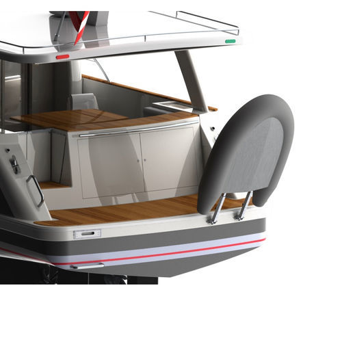 Support d'annexe pour plate-forme - TenderConnect - Tender Connect S4U GmbH - pour pont / pour bateau / pour yacht