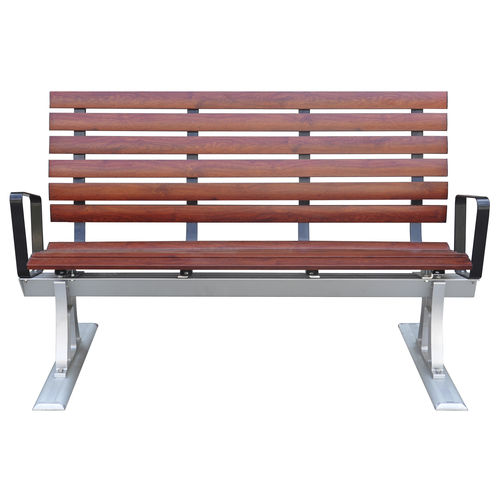 Banc pour navire - Bench Mark - Seaborn International Limited - 3 places / avec accoudoirs