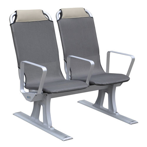 Siège pour navire à passagers - Fresco - Seaborn International Limited - avec accoudoirs / à dossier haut / 2 places