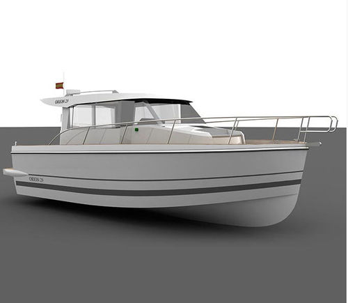 Vedette in-bord - Orion 29 - ALBATROSS YACHTS - coque semi-planante / hard-top / 1 cabine
