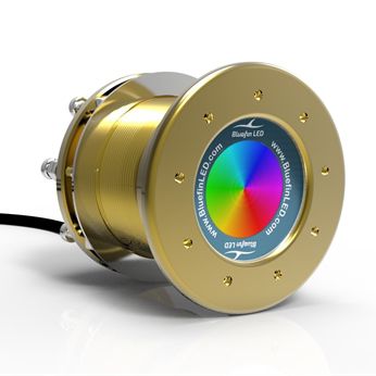 Éclairage sous-marin pour bateau - Mako M24 CC - BluefinLed - pour yacht / à LED / passe-coque