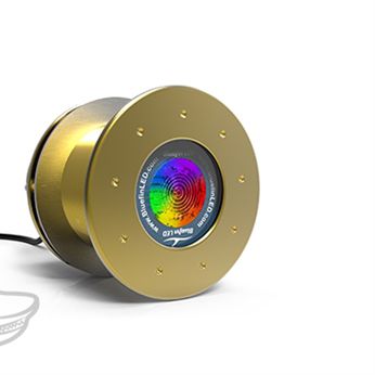 Éclairage sous-marin pour bateau - Great White GW48 CC - BluefinLed - pour super-yacht / à LED / passe-coque