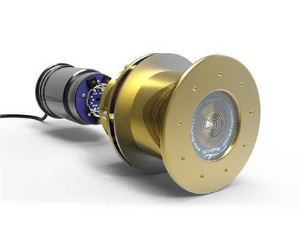 Éclairage sous-marin pour bateau - Great White GW20 - BluefinLed - pour super-yacht / à LED / passe-coque