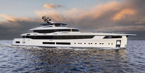 Mega-yacht de croisière - 59M - LOGICA YACHTS Srl - raised pilothouse / en acier